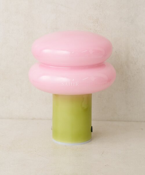 SAHIR（サヒール）の「【SAHIR サヒール】Milk glass lamp　ミルクガラスランプ（照明・レディース・ピンク/アイボリー・0）」の11枚目の写真