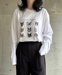 CATSプリントロンT/長袖Tシャツ