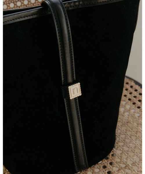 nunela（ヌネラ）の「バケツショルダー【No.12】（ショルダーバッグ・レディース・ブラウン/ライトブルー/ブラック・FREE）」の14枚目の写真