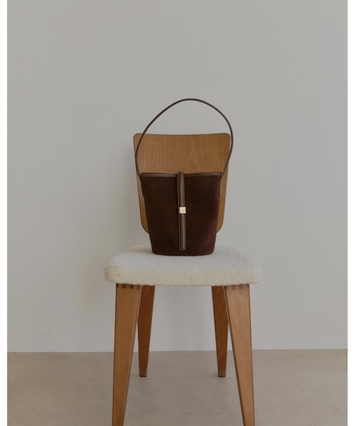 nunela（ヌネラ）の「バケツショルダー【No.12】（ショルダーバッグ・レディース・ブラウン/ライトブルー/ブラック・FREE）」の18枚目の写真