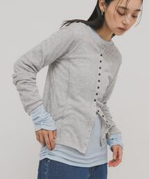 KBF | バイカラーレイヤードカットソー(Tシャツ/カットソー)