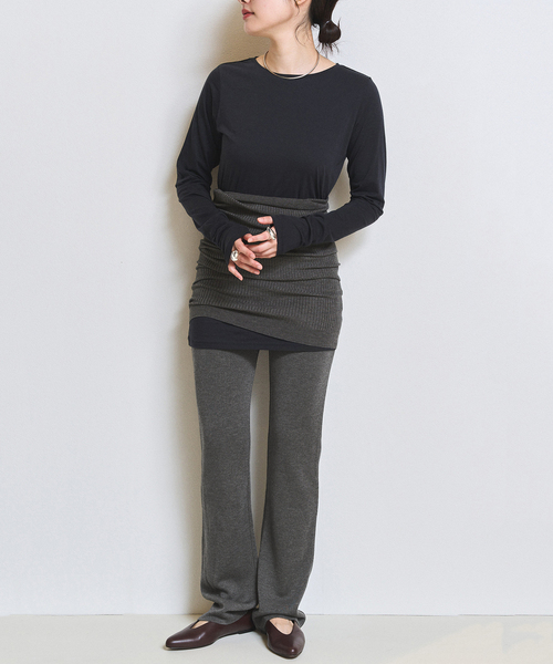 WEB限定追加》18G スムース パンツ 2（その他パンツ）｜Plage