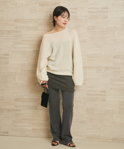 WEB限定追加》18G スムース パンツ 2（その他パンツ）｜Plage