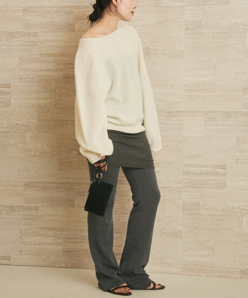 WEB限定追加》18G スムース パンツ 2（その他パンツ）｜Plage