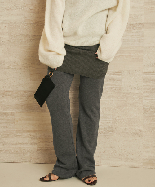 WEB限定追加》18G スムース パンツ 2（その他パンツ）｜Plage