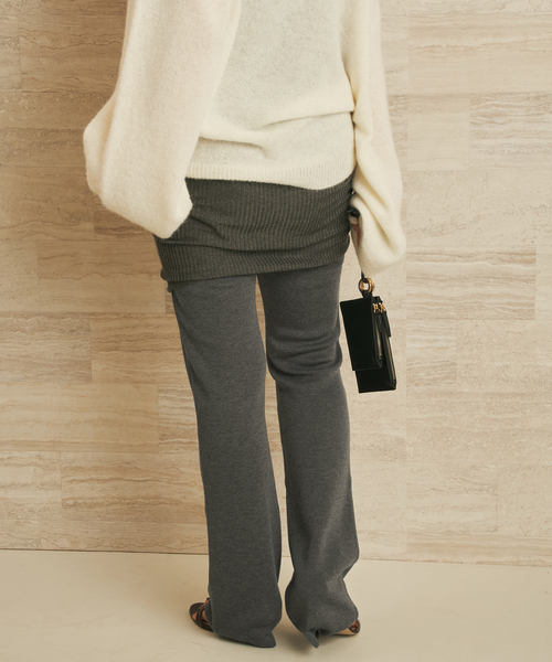 WEB限定追加》18G スムース パンツ 2（その他パンツ）｜Plage