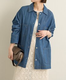Omekashi | シアーデニムカバーオール(シャツ/ブラウス)