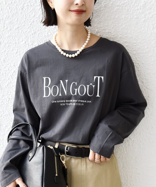 ロング スリーブ プリント TEE（Tシャツ/カットソー）｜SHIPS
