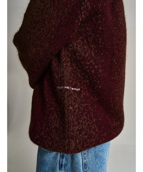 POP TRADING COMPANY（ポップトレーディングカンパニー）の「Pop Trading Company/ポップトレーディングカンパニー モヘアニット POP MOHAIR CREW（スウェット・メンズ・マルチ・M）」の4枚目の写真