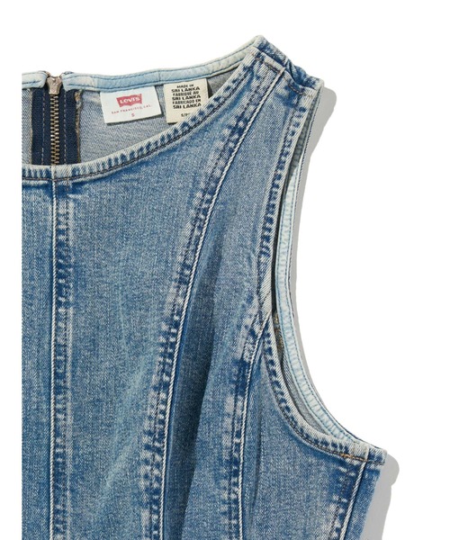 Levi's（リーバイス）の「Levi's/リーバイス レイトン ペプラムトップ（Tシャツ/カットソー・レディース・インディゴブルー・XS/S/M）」の7枚目の写真