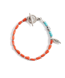 WILD BRICKS（ワイルドブリックス）の「W23 GEMSTONE BRACELET (orange)（ブレスレット）」
