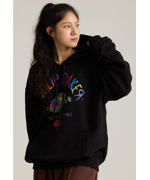 PHILIPPAKER（フィリップペイカー）の「ミニバスクレヨン フードパーカー ブラック（パーカー）」