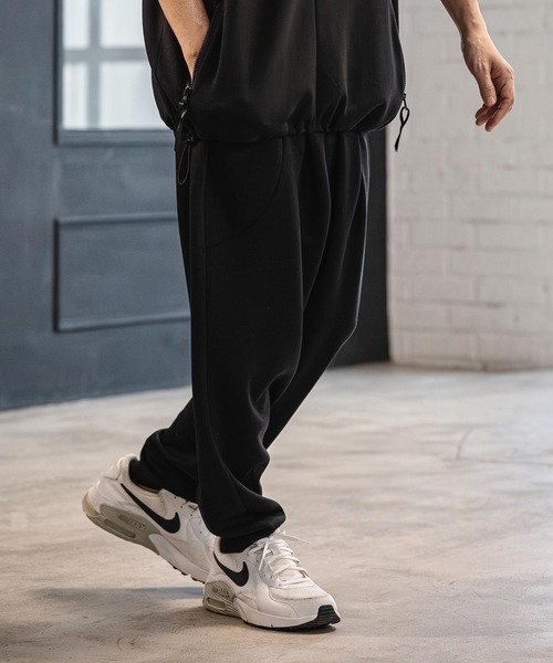 CAMBIO(カンビオ)の「mp14528-Lyocell Blend Lightweight Cardboard Knit Pants バルーンパンツ(S65626cmb)(その他パンツ・メンズ・ブラック/ダークブルー/チャコール/キナリ・S/M/L)」の11枚目の写真