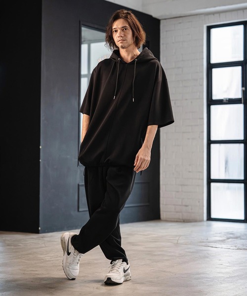 CAMBIO(カンビオ)の「mp14528-Lyocell Blend Lightweight Cardboard Knit Pants バルーンパンツ(S65626cmb)(その他パンツ・メンズ・ブラック/ダークブルー/チャコール/キナリ・S/M/L)」の13枚目の写真