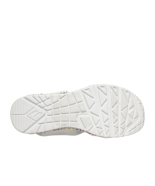 SKECHERS(スケッチャーズ)の「JGOLDCROWN ウノ シー オブ ラブ(サンダル・レディース・ブラック/ホワイト×ホワイト・23cm/24cm)」の10枚目の写真