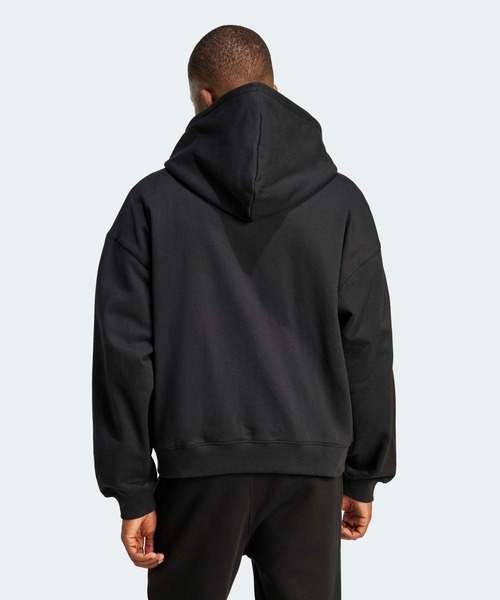 adidas(アディダス)の「プレミアム エッセンシャルズ フルジップ パーカー / アディダスオリジナルス adidas Originals(パーカー・メンズ・ブラック・3XL/XX-LARGE/X-SMALL/SMALL/MEDIUM/LARGE/X-LARGE)」の2枚目の写真