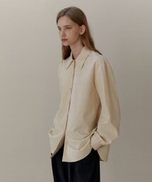 MINIMAL CORDUROY SHIRT - BUTTER