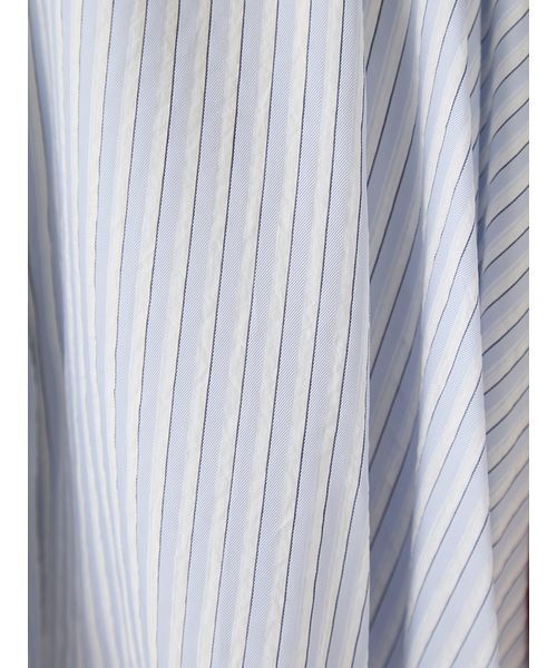 FRAY I.D（フレイアイディー）の「フリルヘムストライプショートパンツ（その他パンツ・レディース・ブルー/グリーン/ピンク・F）」の7枚目の写真