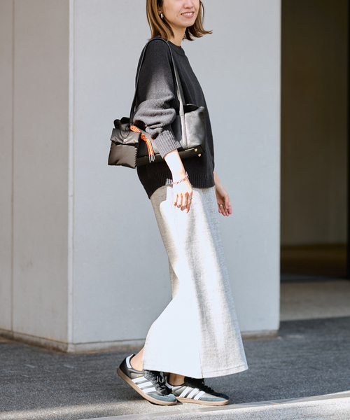 FRAMeWORK（フレームワーク）の「≪追加≫リネンコットンラグランニット（ニット/セーター・レディース・スミクロ/ベージュ/ホワイト・FREE）」の5枚目の写真