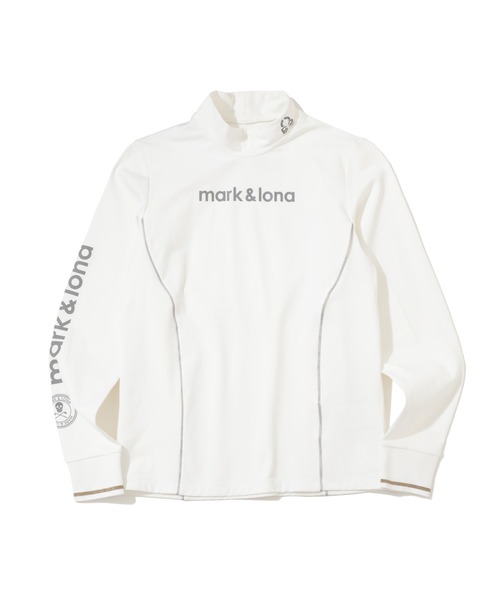 MARK & LONA(マークアンドロナ)の「Alpha Performance Mock Neck | WOMEN(Tシャツ/カットソー・レディース・ホワイト・38/36)」の1枚目の写真