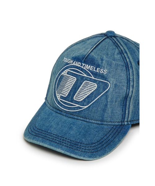 DIESEL(ディーゼル)の「キッズ ベースボールキャップ FARBIT(キャップ・キッズ・インディゴブルー・Ⅲ/Ⅱ/Ⅰ)」の3枚目の写真
