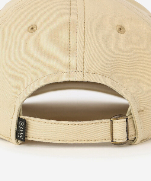 SEDAN ALL-PURPOSE(セダンオールパーパス)の「SEDAN ALL-PURPOSE | ロゴ コットンツイル 6パネルキャップ UNISEX(キャップ・メンズ・ブラック/ブラウン系その他/カーキ系1・ONE)」の9枚目の写真