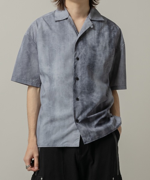 CASPER JOHN(キャスパージョン)の「Color graphic shirts/カラーグラフィックシャツ(シャツ/ブラウス・メンズ・ピンク/ブラック・SMALL/X-SMALL/LARGE/MEDIUM)」の18枚目の写真