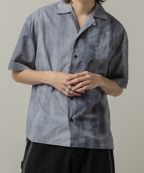 CASPER JOHN(キャスパージョン)の「Color graphic shirts/カラーグラフィックシャツ(シャツ/ブラウス・メンズ・ピンク/ブラック・SMALL/X-SMALL/LARGE/MEDIUM)」の19枚目の写真