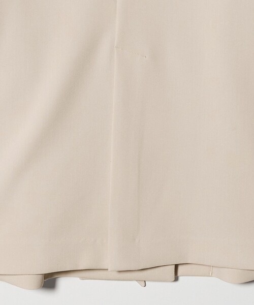 A DAY IN THE LIFE UNITED ARROWS(アデイインザライフユナイテッドアローズ)の「ダブルクロス ノーカラー ベルトコート<A DAY IN THE LIFE>(その他アウター・レディース・ブラック/ネイビー/ナチュラル・36/38)」の18枚目の写真