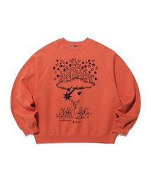 NICE GHOST CLUB | STAR BEAR KIDS SWEATSHIRTS_ORANGE(NG2DFUM456A)(スウェット)