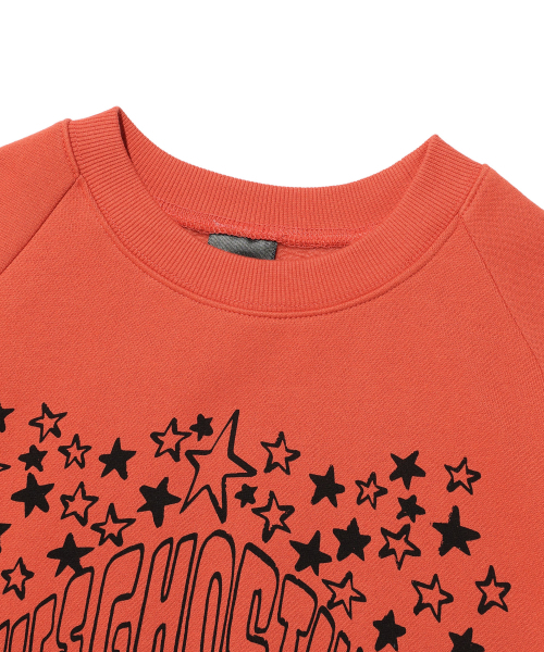 NICE GHOST CLUB(ナイスゴーストクラブ)の「STAR BEAR KIDS SWEATSHIRTS_ORANGE(NG2DFUM456A)(スウェット・レディース・その他・S/M/L)」の3枚目の写真