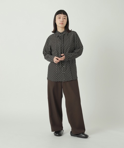 ZUCCa(ズッカ)の「WOOLISH TWILL / S(その他パンツ・レディース・ブラック/ベージュ/ブラウン・M size)」の8枚目の写真