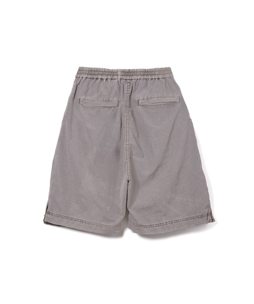 Sandinista(サンディニスタ)の「Nylon 2Tuck Easy Shorts - Overdyed / 後染め2タック入りナイロンイージーショーツ(その他パンツ・メンズ・グリーン系その他/グレー系その他/イエロー系その他・SMALL/MEDIUM/LARGE)」の4枚目の写真