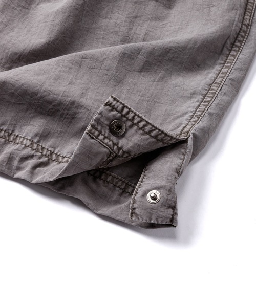 Sandinista(サンディニスタ)の「Nylon 2Tuck Easy Shorts - Overdyed / 後染め2タック入りナイロンイージーショーツ(その他パンツ・メンズ・グリーン系その他/グレー系その他/イエロー系その他・SMALL/MEDIUM/LARGE)」の6枚目の写真