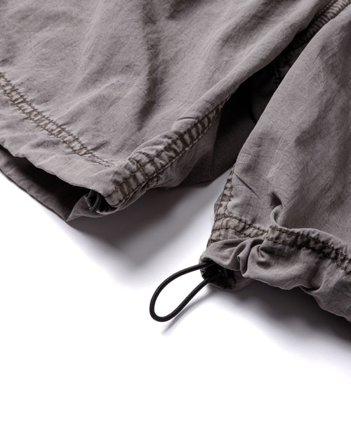 Sandinista(サンディニスタ)の「Nylon 2Tuck Easy Shorts - Overdyed / 後染め2タック入りナイロンイージーショーツ(その他パンツ・メンズ・グリーン系その他/グレー系その他/イエロー系その他・SMALL/MEDIUM/LARGE)」の7枚目の写真