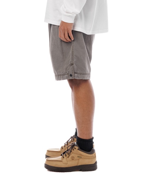 Sandinista(サンディニスタ)の「Nylon 2Tuck Easy Shorts - Overdyed / 後染め2タック入りナイロンイージーショーツ(その他パンツ・メンズ・グリーン系その他/グレー系その他/イエロー系その他・SMALL/MEDIUM/LARGE)」の14枚目の写真