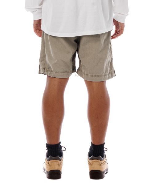Sandinista(サンディニスタ)の「Nylon 2Tuck Easy Shorts - Overdyed / 後染め2タック入りナイロンイージーショーツ(その他パンツ・メンズ・グリーン系その他/グレー系その他/イエロー系その他・SMALL/MEDIUM/LARGE)」の19枚目の写真