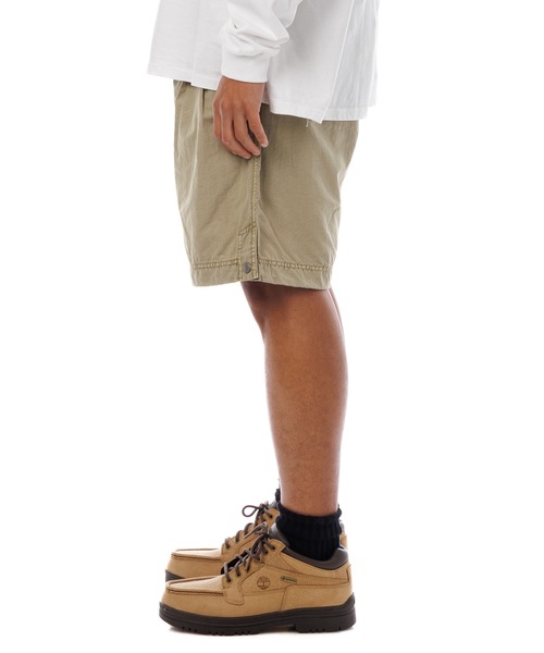 Sandinista(サンディニスタ)の「Nylon 2Tuck Easy Shorts - Overdyed / 後染め2タック入りナイロンイージーショーツ(その他パンツ・メンズ・グリーン系その他/グレー系その他/イエロー系その他・SMALL/MEDIUM/LARGE)」の22枚目の写真