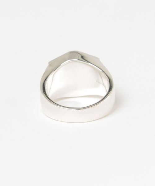 FORSOMEONE(フォーサムワン)の「FORSOMEONE W TM RING ONYX HOWLITE(リング・メンズ・シルバー・11/19)」の8枚目の写真