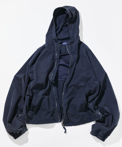 セール】NAUTICA/ノーティカ フェード加工 ナイロン ジップパーカー