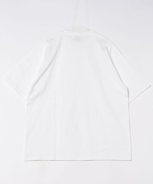 Leyline(レイライン)の「【Leyline】ビッグシルエットポケットTシャツ「b/s pocket logo tee」(Tシャツ/カットソー・メンズ・ホワイト・M/L/XL)」の5枚目の写真