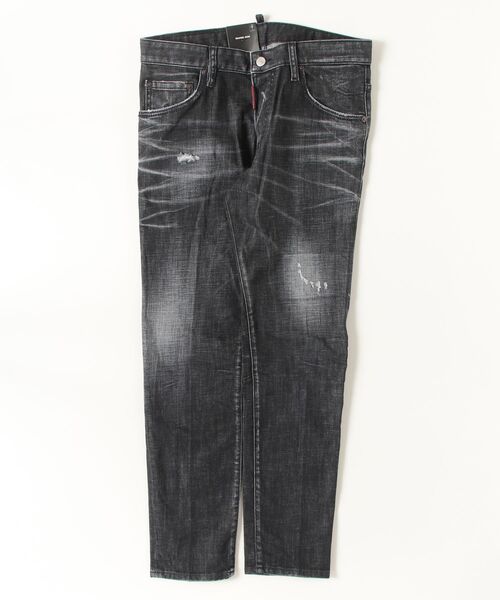 DSQUARED2(ディースクエアード)の「Black Easy Wash Skater Jeans/0261(デニムパンツ・メンズ・ブラック・44/48/46/50)」の1枚目の写真