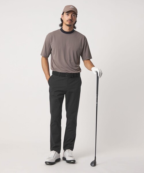 UNITED ARROWS GOLF(ユナイテッドアローズゴルフ)の「メンズ スリム ノープリーツ スラックス 2WAYストレッチ(その他パンツ・メンズ・ブラック/コバルトブルー/ホワイト・XL/L/M)」の15枚目の写真