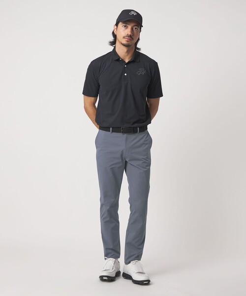 UNITED ARROWS GOLF(ユナイテッドアローズゴルフ)の「メンズ スリム ノープリーツ スラックス 2WAYストレッチ(その他パンツ・メンズ・ブラック/コバルトブルー/ホワイト・XL/L/M)」の19枚目の写真
