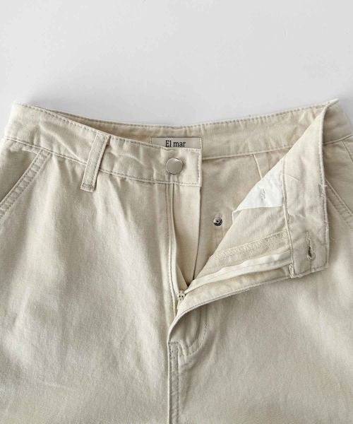 CANAL JEAN(キャナルジーン)の「El mar キャンバスダブルニーパンツ(その他パンツ・レディース・クリーム/ブラック・MEDIUM/SMALL)」の17枚目の写真