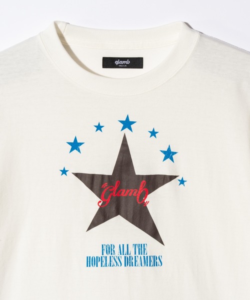 glamb(グラム)の「Skin-Tight Star T-Shirt / スキンタイトスターTシャツ(Tシャツ/カットソー・メンズ・ブラック/ホワイト・S/M/L)」の11枚目の写真