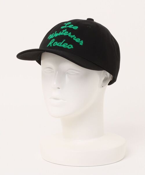Lee（リー）の「Lee ウエスターナー刺繍CAP/キャップ（キャップ・レディース・オフホワイト/ノンウォッシュ/ブラック・MEDIUM）」の2枚目の写真