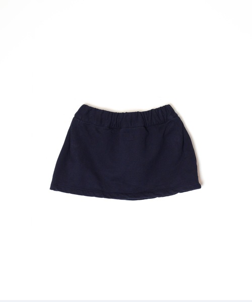 HOLIDAY（ホリデイ）の「ULTRA HEAVY SWEAT TUCK MINI SKIRT (Holiday) ウルトラヘビースウェットタックミニスカート (ホリデイ)（スカート・レディース・ダークネイビー/ブラック・ONE SIZE）」の3枚目の写真