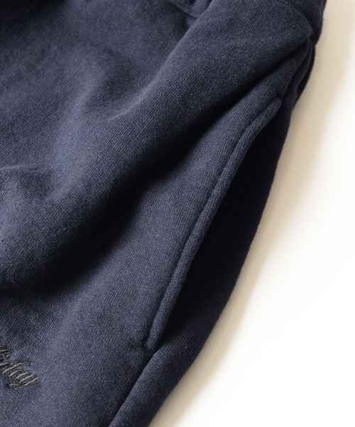 HOLIDAY（ホリデイ）の「ULTRA HEAVY SWEAT TUCK MINI SKIRT (Holiday) ウルトラヘビースウェットタックミニスカート (ホリデイ)（スカート・レディース・ダークネイビー/ブラック・ONE SIZE）」の5枚目の写真