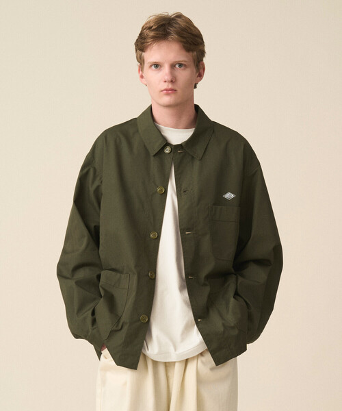 DANTON（ダントン）の「Men’s Back Logo Coveralls（その他アウター・メンズ・オリーブ/ブラック/イエロー/ベージュ系その他・42/44/40）」の7枚目の写真